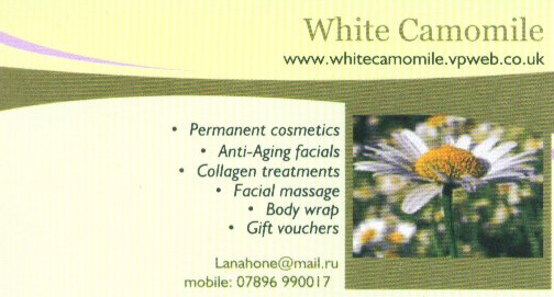 white camomile Beautician swansea