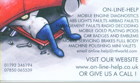 on line help Swansea mechanic
